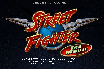 Street Fighter: The Movie (v1.12) screen shot title